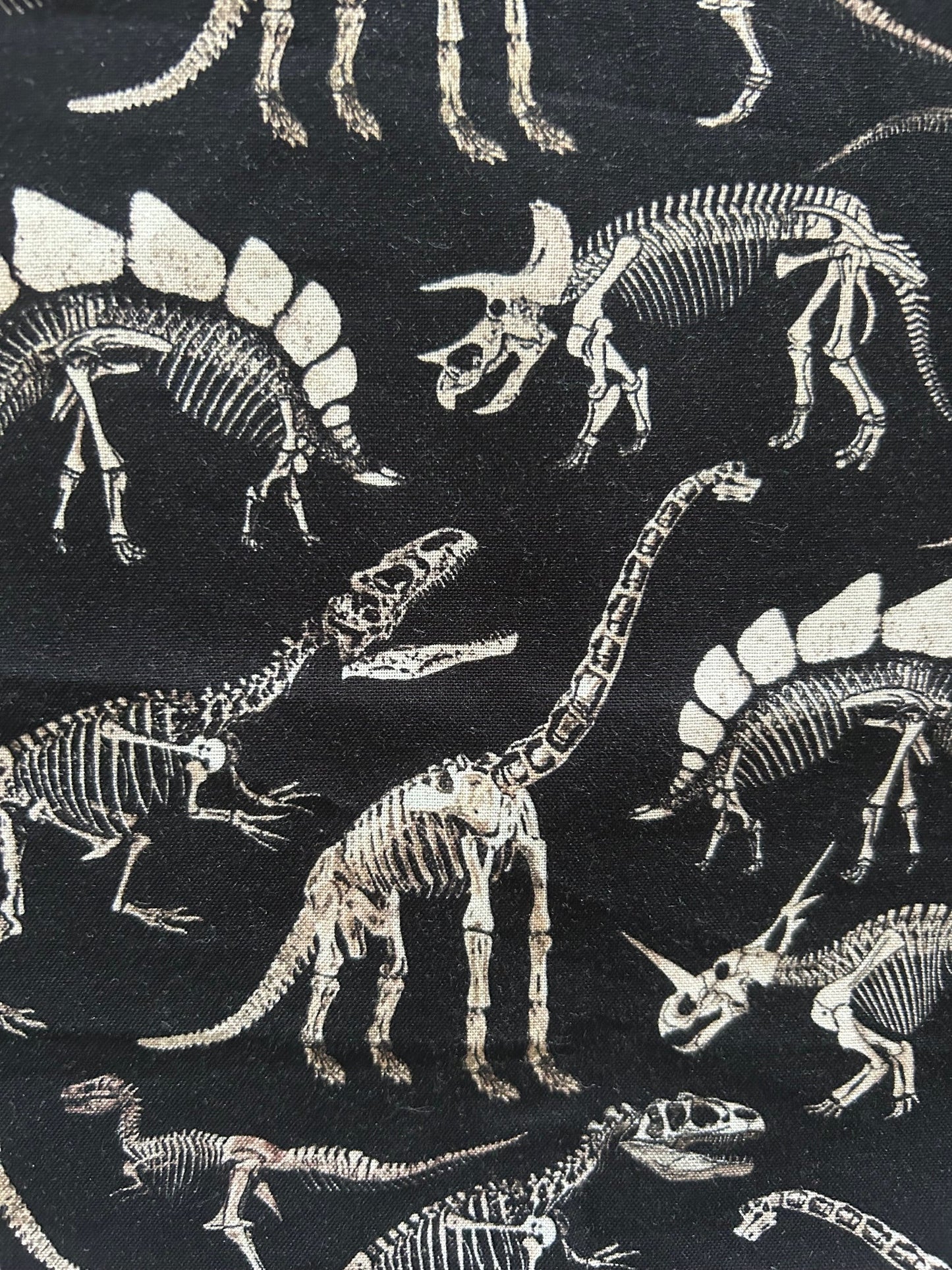 Dino Bones Bow Top - 1X only, 1 left!