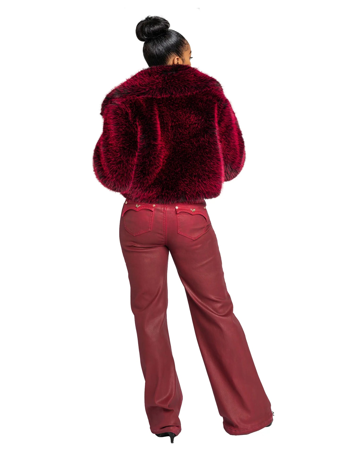 Wide-Leg Jean - Red Delicious