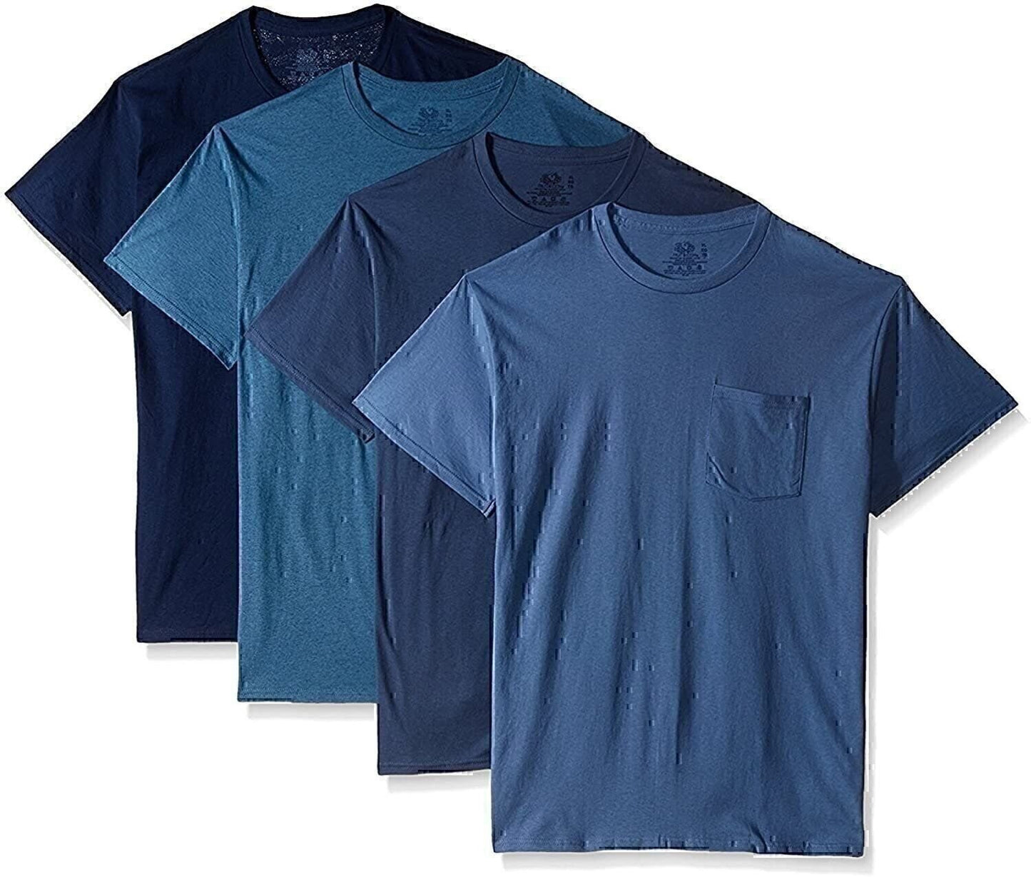 Fruit of the Loom Men'S T-Shirts Crew Neck Short Sleeve Multipacks Sizes S-3X