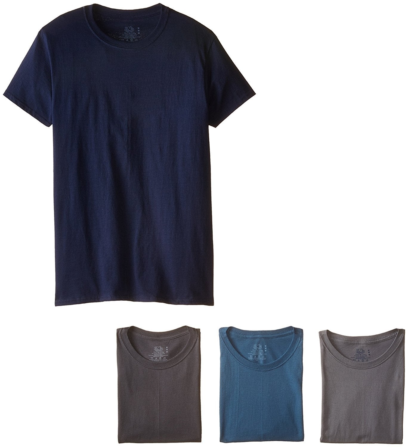 Fruit of the Loom Men'S T-Shirts Crew Neck Short Sleeve Multipacks Sizes S-3X