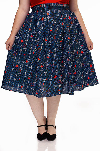 Doris Skirt in Heartbreaker - Small only