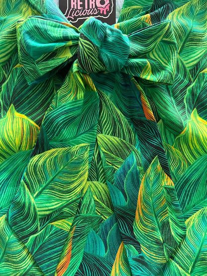 Leaves Bow Top
