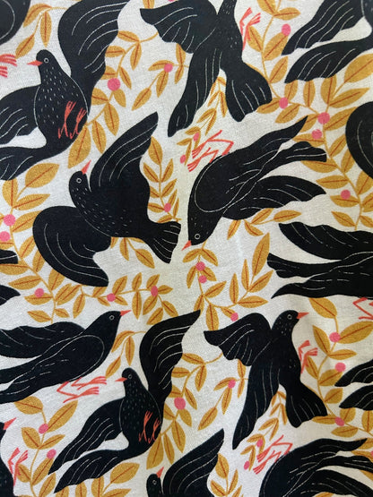 Birds Skater Skirt