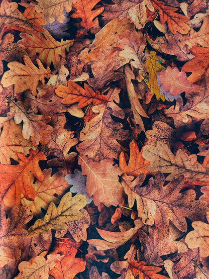 Leaves Fit & Flare Dress