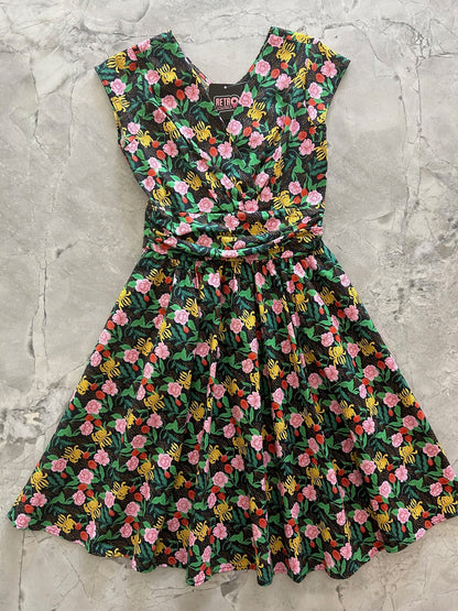 Floral Greta Dress - 4X only, 1 left!