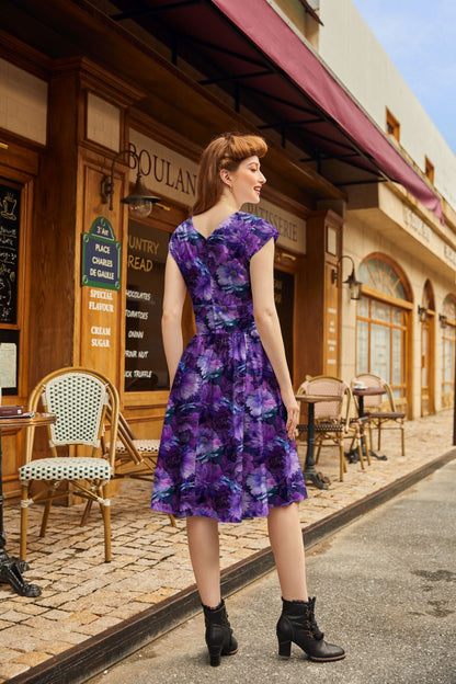Dragonfly Floral Greta Dress