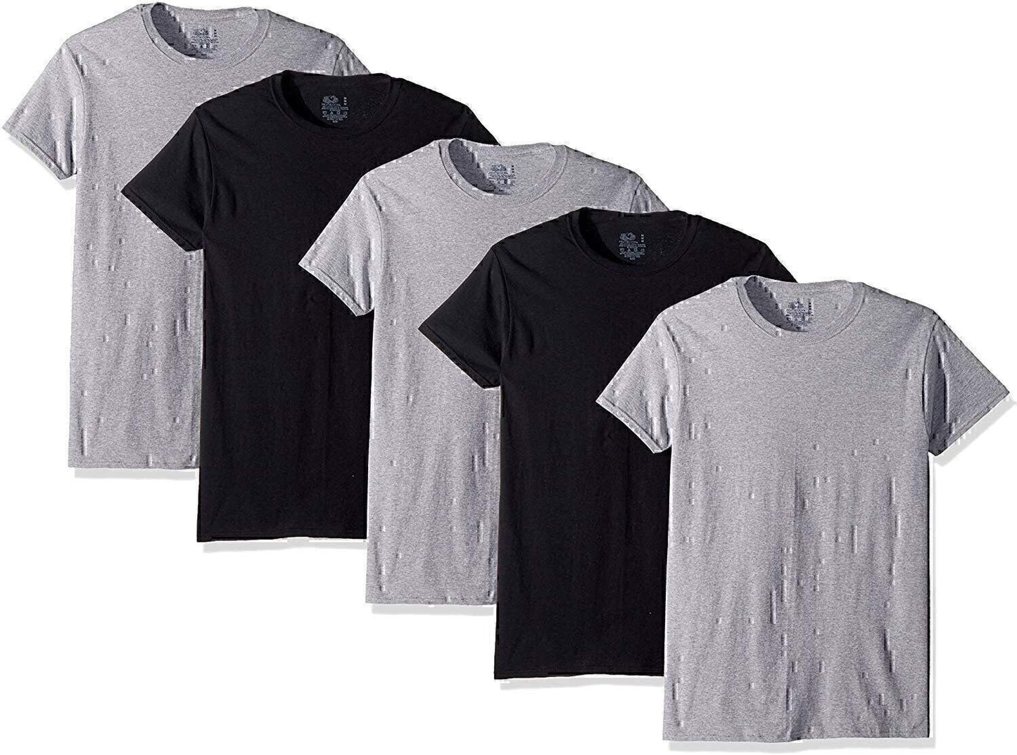 Fruit of the Loom Men'S T-Shirts Crew Neck Short Sleeve Multipacks Sizes S-3X