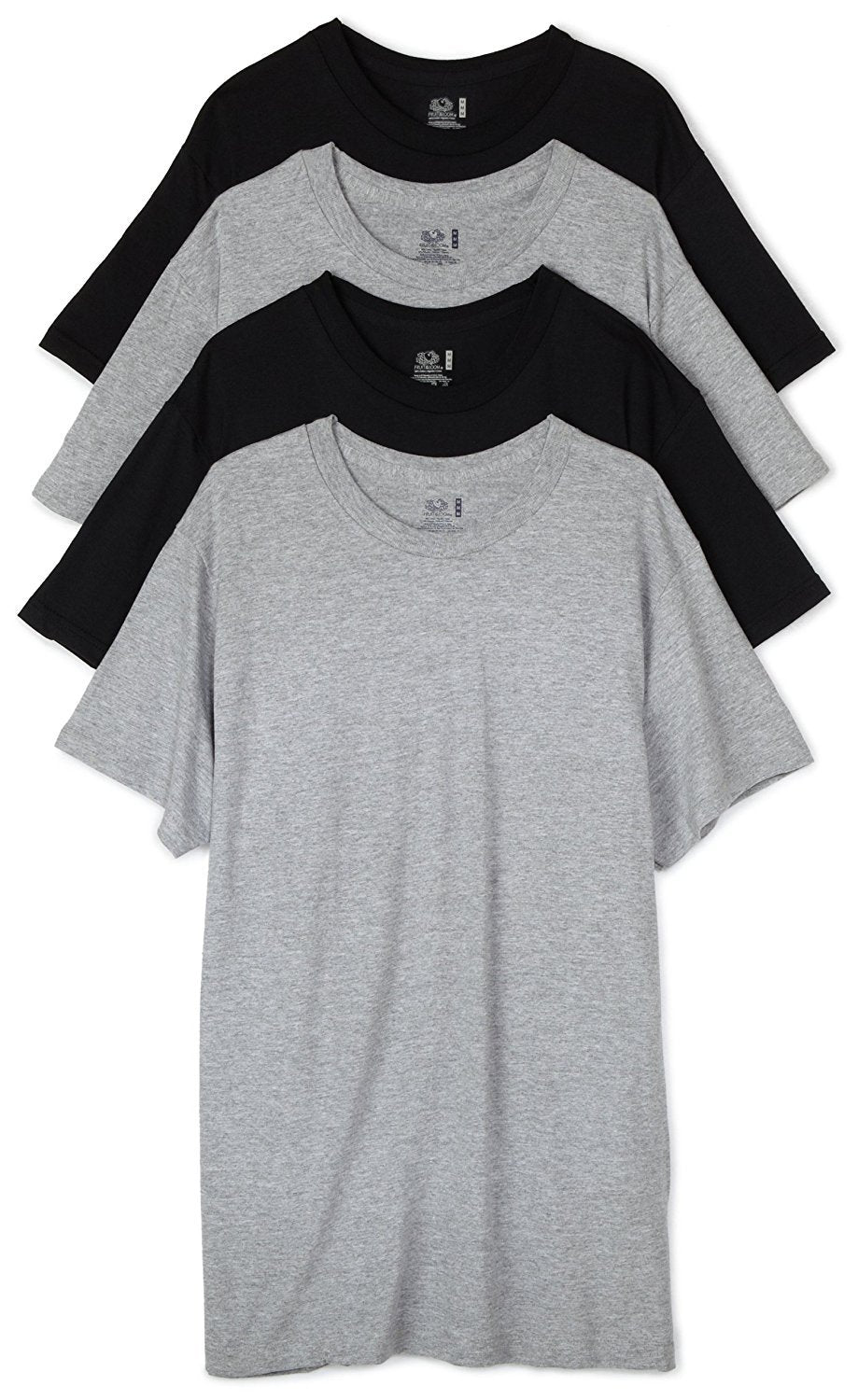 Fruit of the Loom Men'S T-Shirts Crew Neck Short Sleeve Multipacks Sizes S-3X