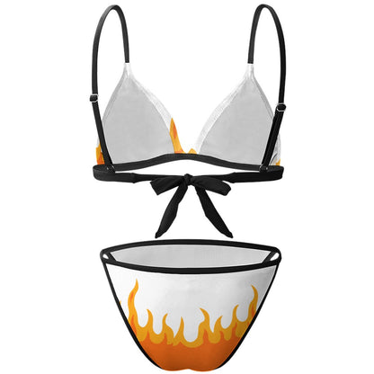 Hell Raiser 2 pc Bikini | White
