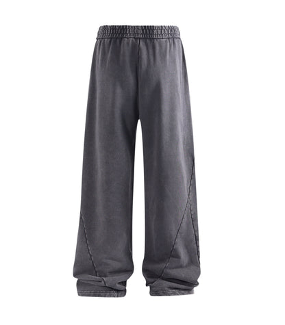 CHARCOAL PANEL SWEATPANTS