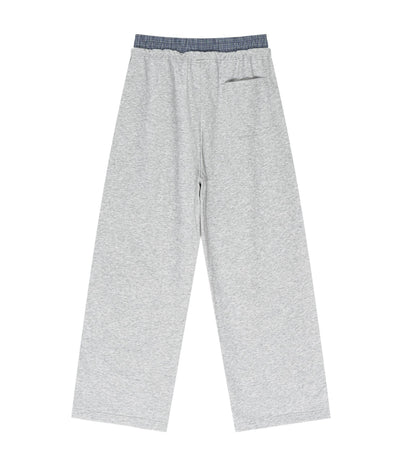 HEATHER BOXER SWEATPANTS