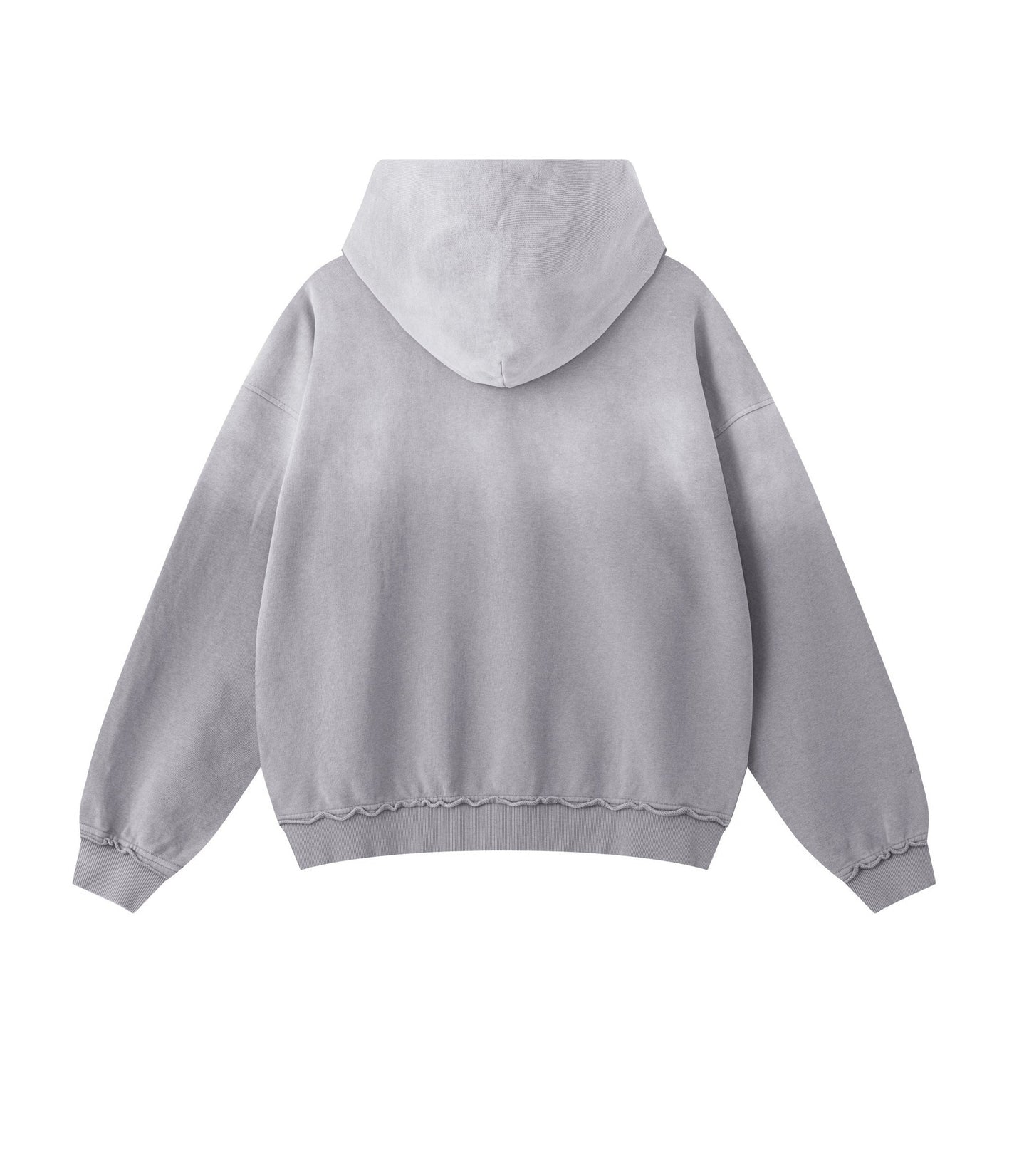 GREY SUNFADE HOODIE
