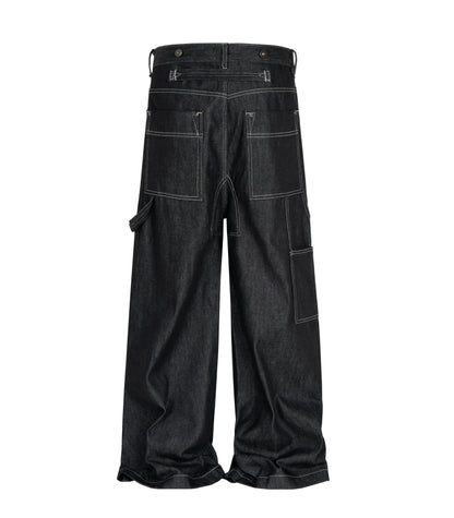 RAW CONTRAST DENIM