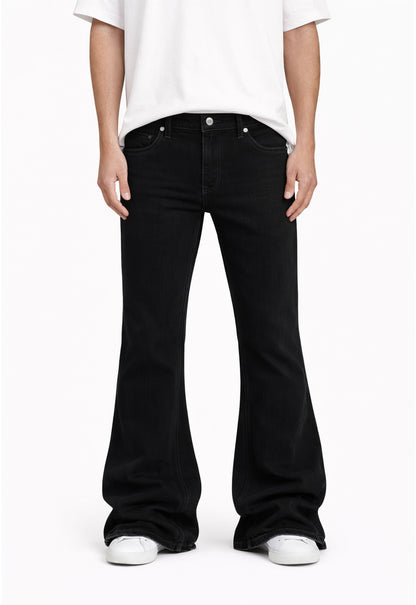 NOIR WIDEBOY FLARE DENIM