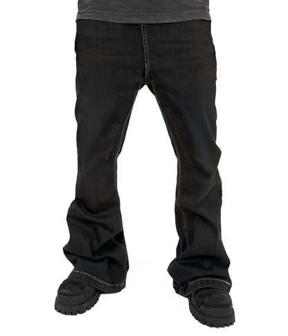 NOIR WIDEBOY FLARE DENIM (UNISEX)