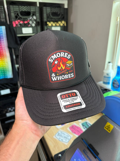 S'mores & Whores Trucker Hat