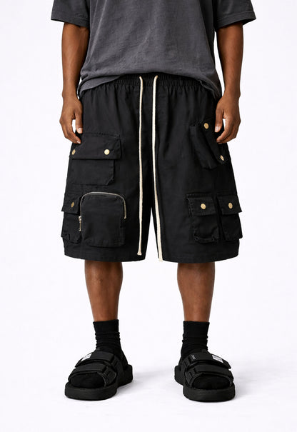 NOIR MULTI CARGO SHORTS