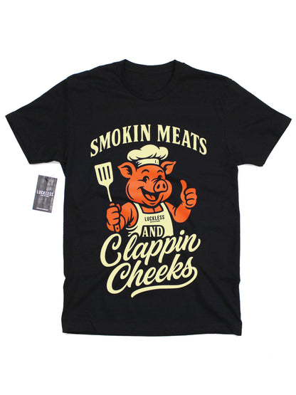 Smokin Meats and Clappin Cheeks Tee