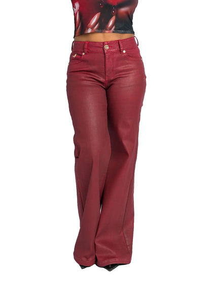 Wide-Leg Jean - Red Delicious