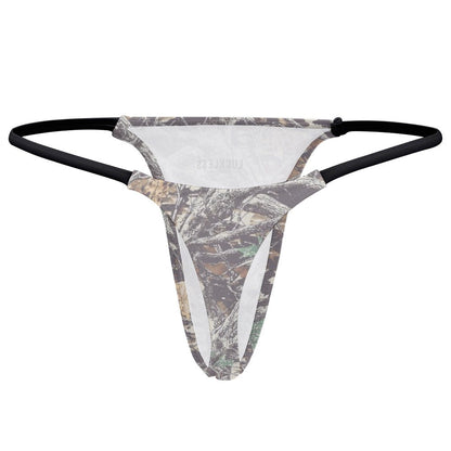 Faded Camo Yoga Thong