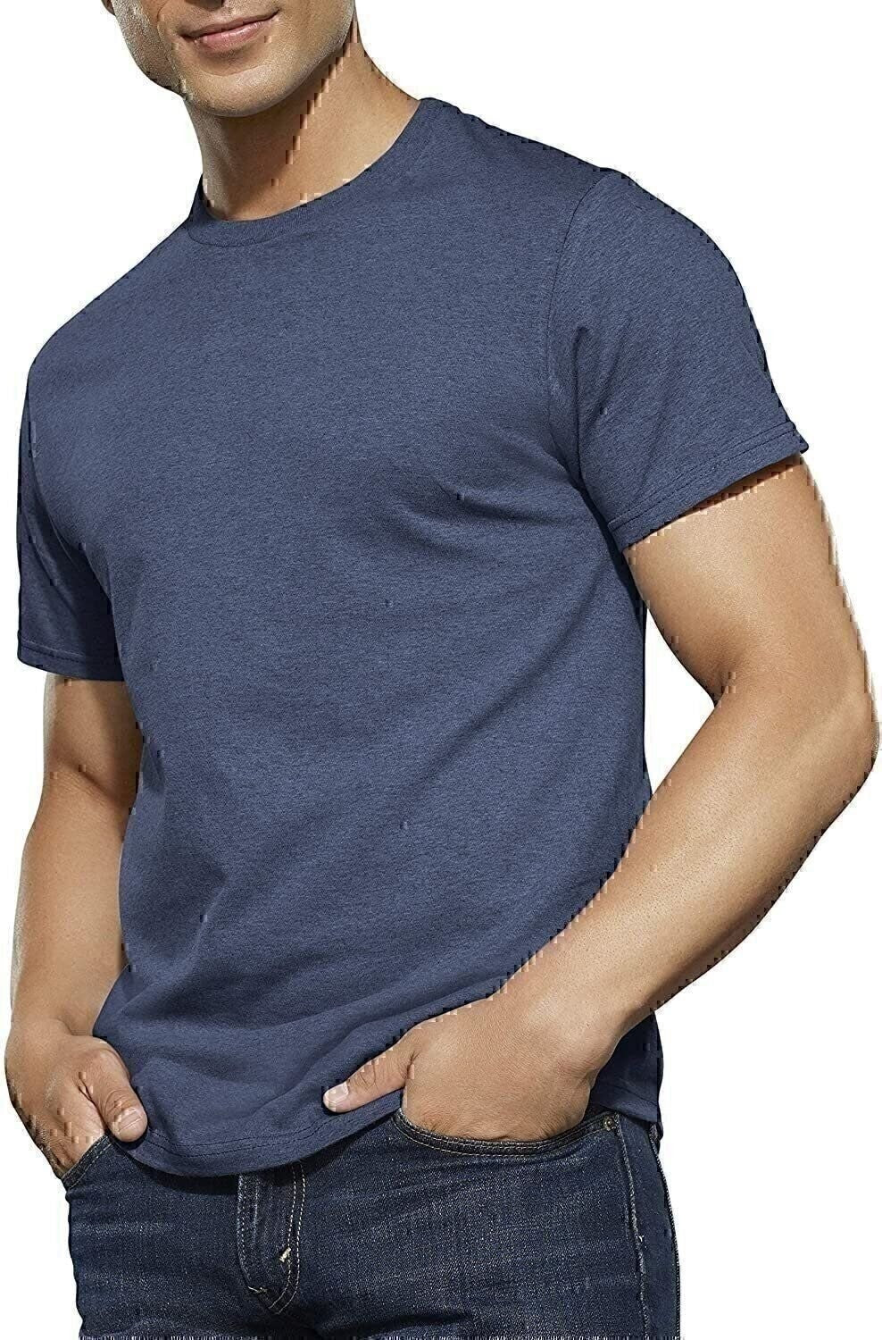 Fruit of the Loom Men'S T-Shirts Crew Neck Short Sleeve Multipacks Sizes S-3X