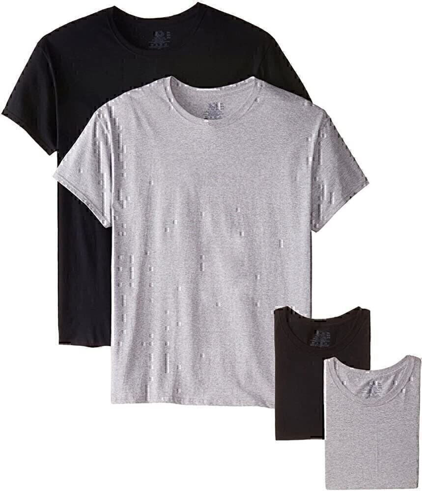 Fruit of the Loom Men'S T-Shirts Crew Neck Short Sleeve Multipacks Sizes S-3X