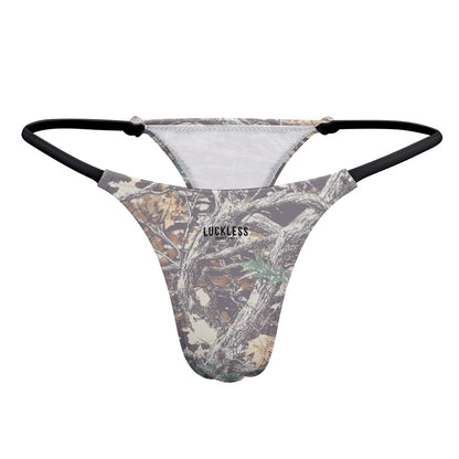 Faded Camo Yoga Thong