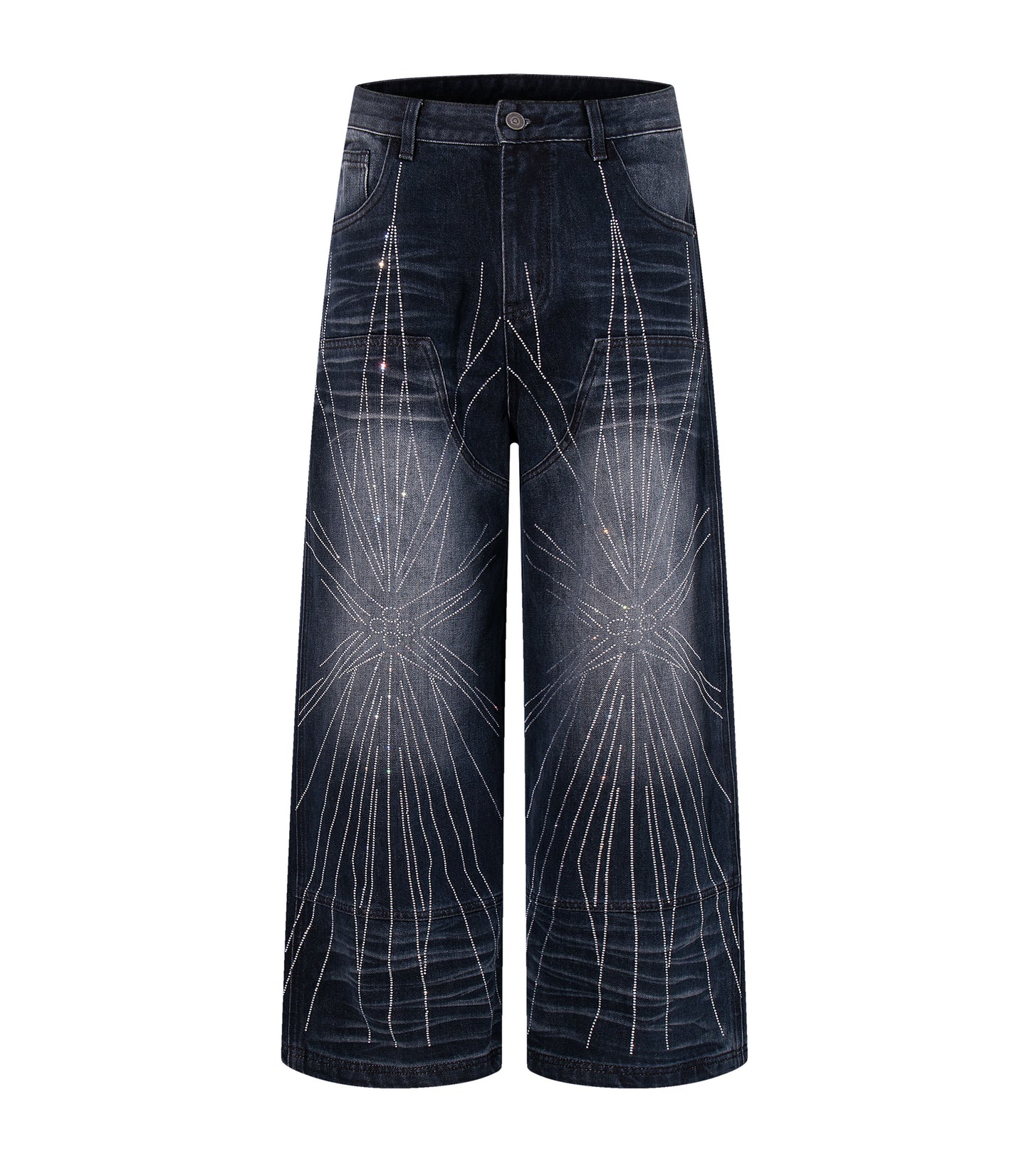 STAR RHINESTONE DENIM