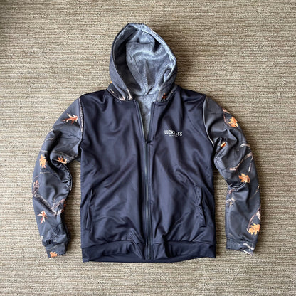 Midnight Camo Heavy Zip Fleece Hoodie
