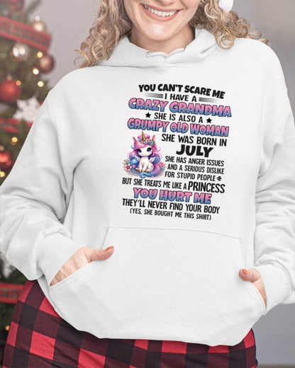 JULY - YOU CAN'T SCARE ME - GIFT FROM GRANDMA - NGHL07 (SKU09-106-07)
